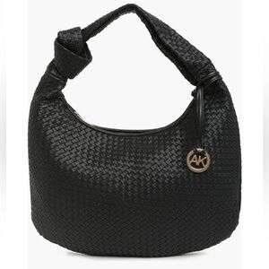 Anne Klein woven hobo shoulder bag